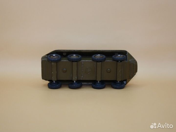 Бтр 60 пб, модель (М1:43), СССР, металл, 6х17 см