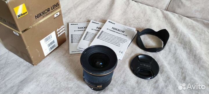 Объектив nikon 20 mm 1.8 G ED N