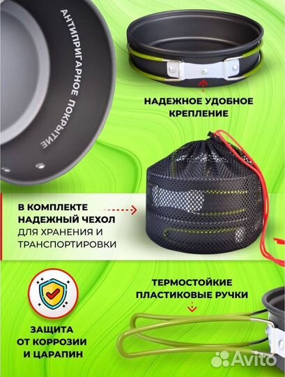 Набор посуды для пикника