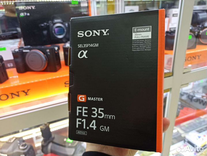 Sony FE 35mm F/1.4 GM новый в упаковке