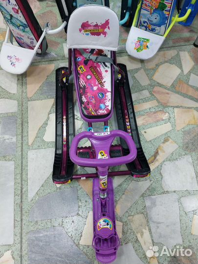 Снегокат Ника Модель 4-1 (новый)