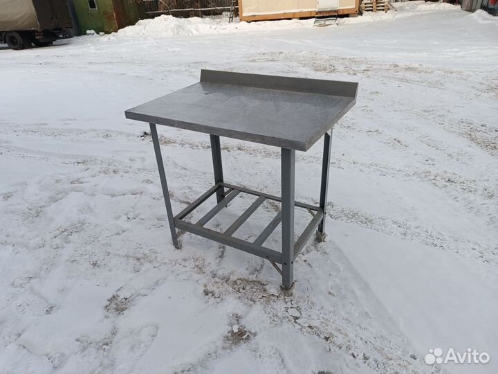 Стол из нержавейки 90 на 60 сборный