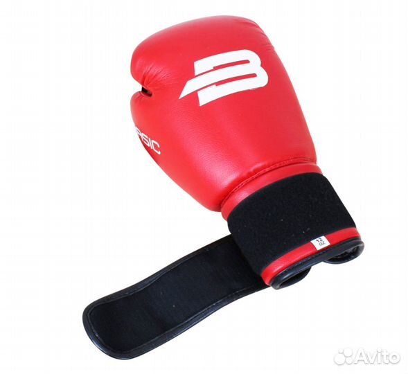 Перчатки для бокса BoyBo Basic красные (6 oz)