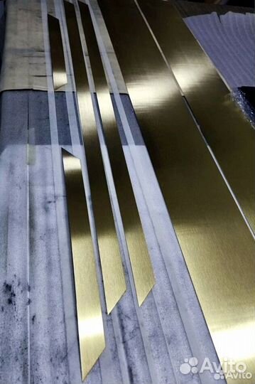 Декоративные изделия из латуни полоса, уголок