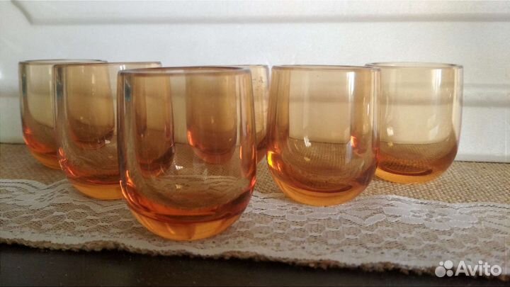 Стопки хрусталь, стекло СССР
