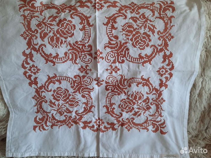 Чайная скатерть.85*85 Винтаж.Франция. Прованс