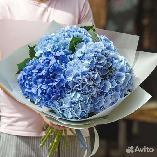 Букет из гортензий
