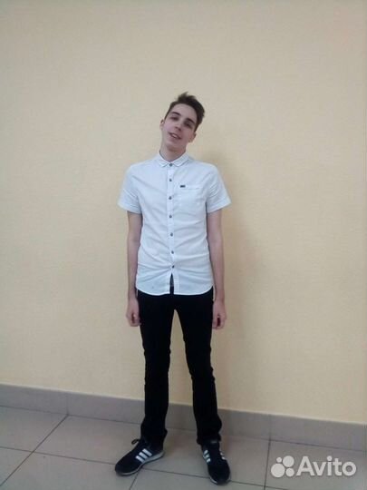 Белая рубашка в школу