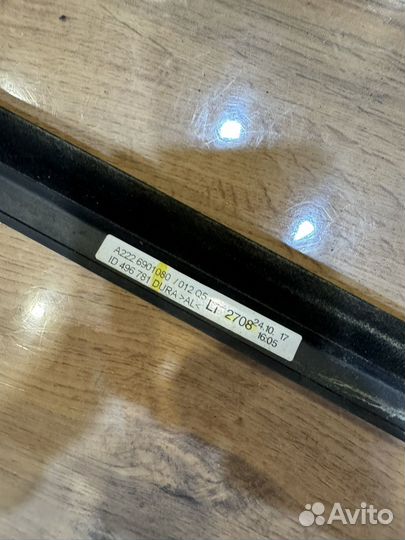 Молдинг двери задней левой Mercedes w 222