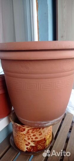 Цветочные горшки бу