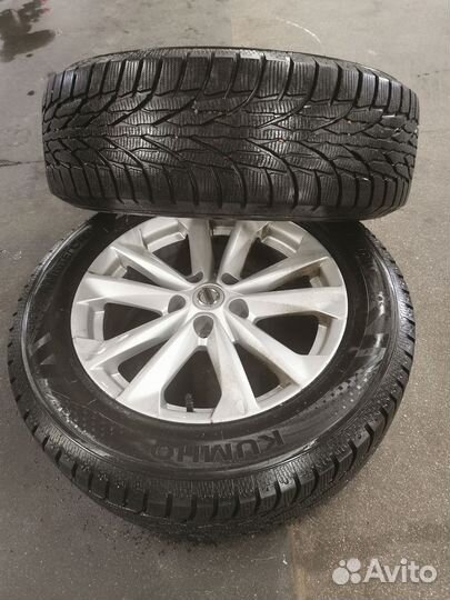 Колеса на Nissan qashqai r17 как новые