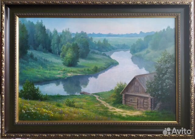 Картина маслом на холсте пейзаж в подарок