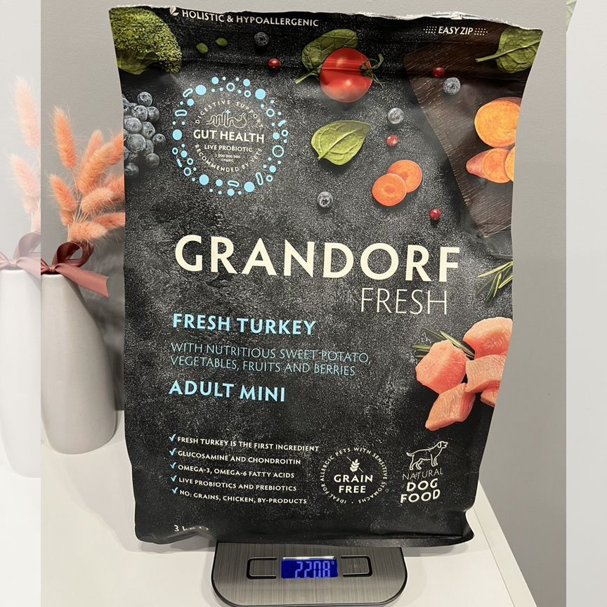 Корм для собак мелких пород Grandorf fresh