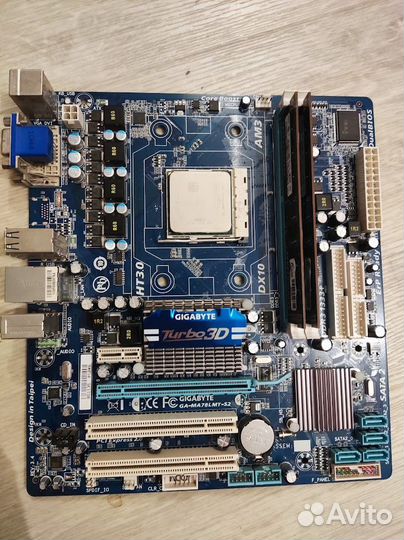 Gigabyte GA-MA78LMT-S2 Amd Phenom 2 DDR3 4GB