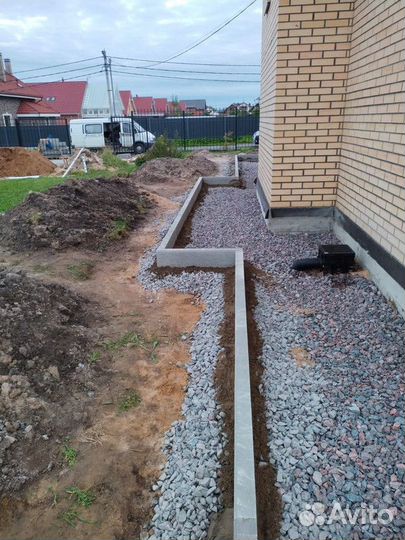 Дренажная система ливневка