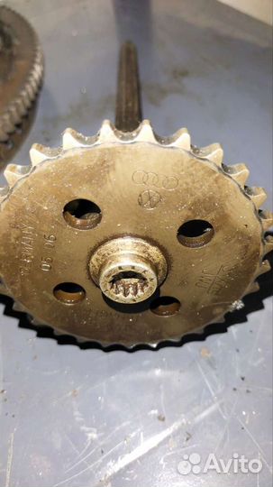 Привод масляного насоса на Ауди А6С6