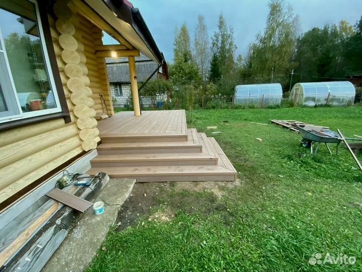 Террасная доска / Террасная доска из дпк