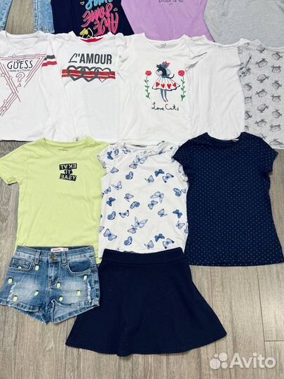 Одежда 134 140 пакетом для девочки