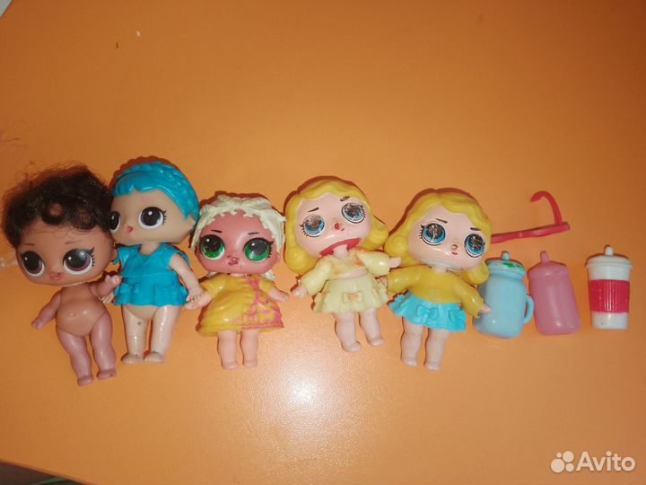 Куклы lol неоригинальные и украшения
