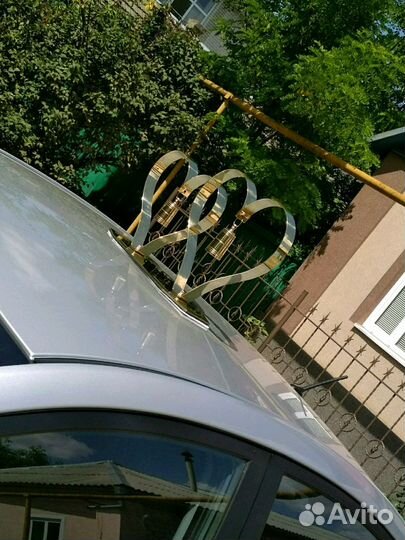 Кольца на свадебное авто