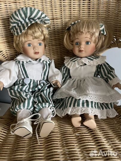 Фарфоровые коллекционные куклы