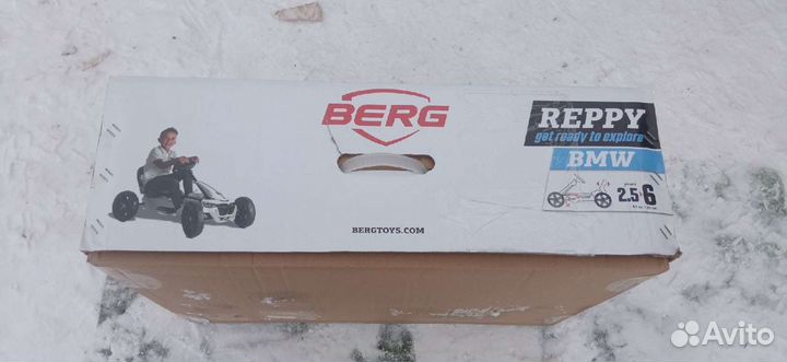 Веломобиль Berg Reppy BMW