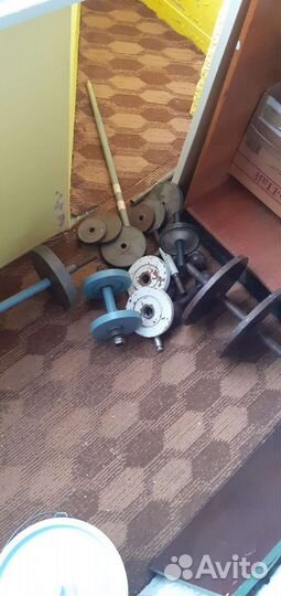 Гантели разборные бу