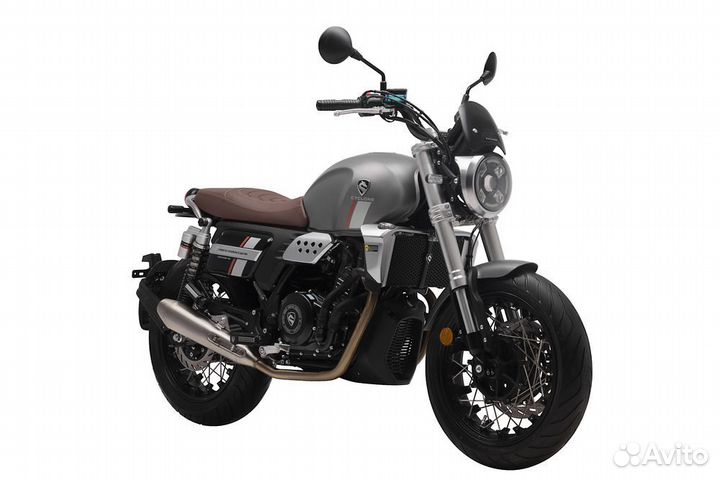 Дорожный мотоцикл Zonsen RE401 grey новый