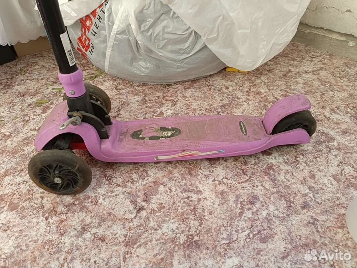Самокат детский трехколесный