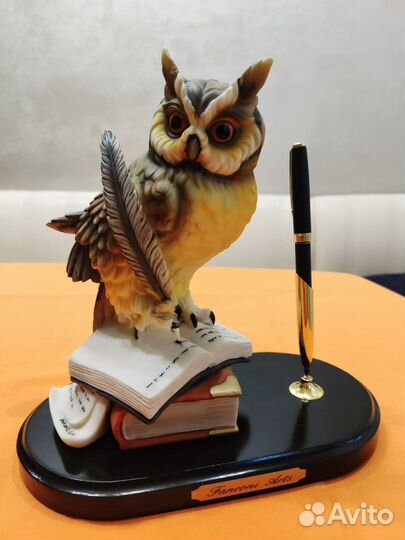 Подставка для ручки Сова