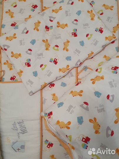 Постельное в детскую кроватку