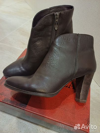 Полусапожки демисезон, кожа