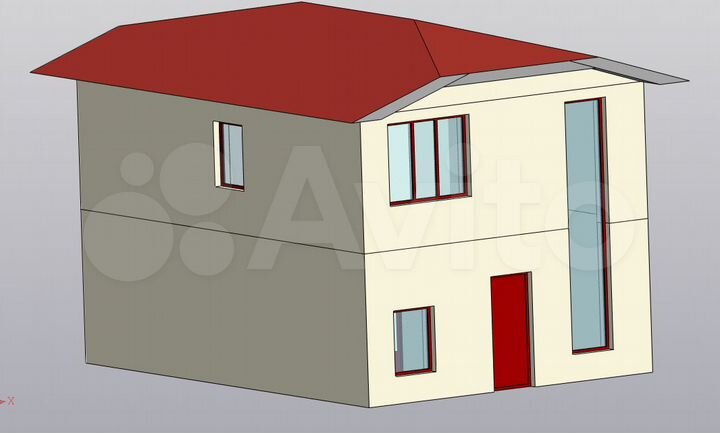 Дом 90 м² на участке 6 сот.