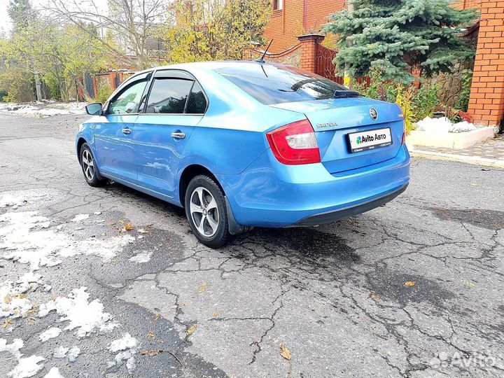 Skoda Rapid 1.6 МТ, 2017, 46 500 км