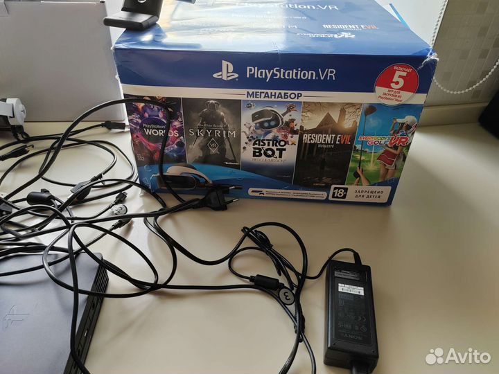 Очки Шлем Ps VR Viar Sony V2 + camera V2