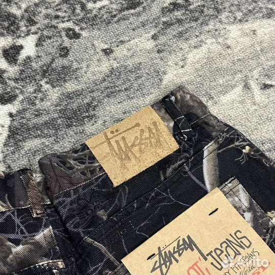 Широкие джинсы Stussy Realtree Edge