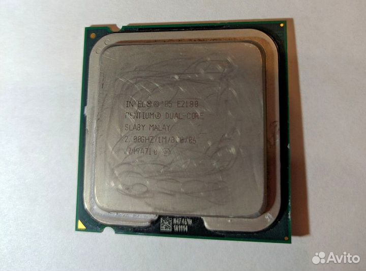 Процессоры Intel Pentium4, Celeron, DualCore