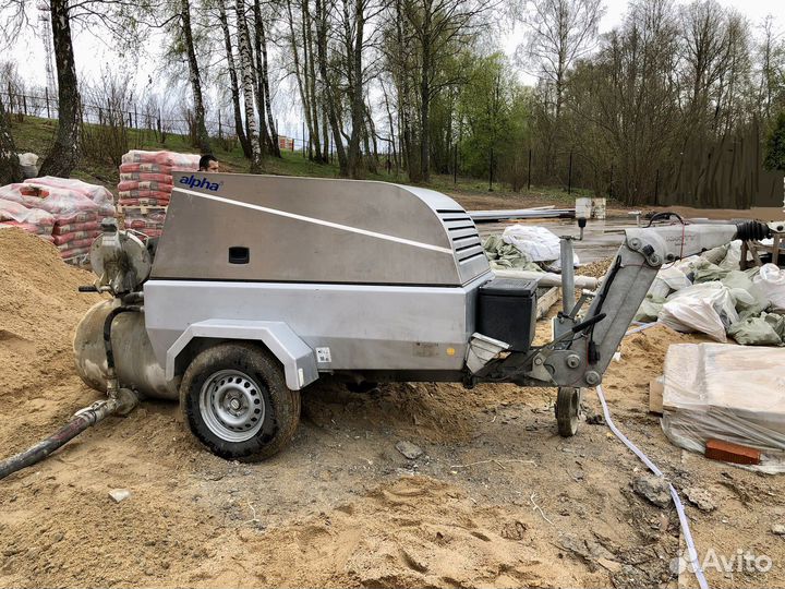 Аренда растворонасоса (пневмонагнетателя)