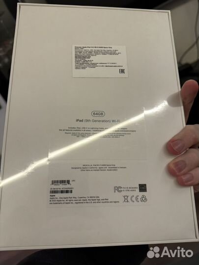 iPad 9 2021 64gb Space grey новый