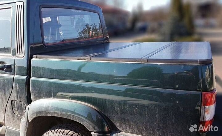 Крышка три секции УАЗ Патриот Пикап алюминиевая