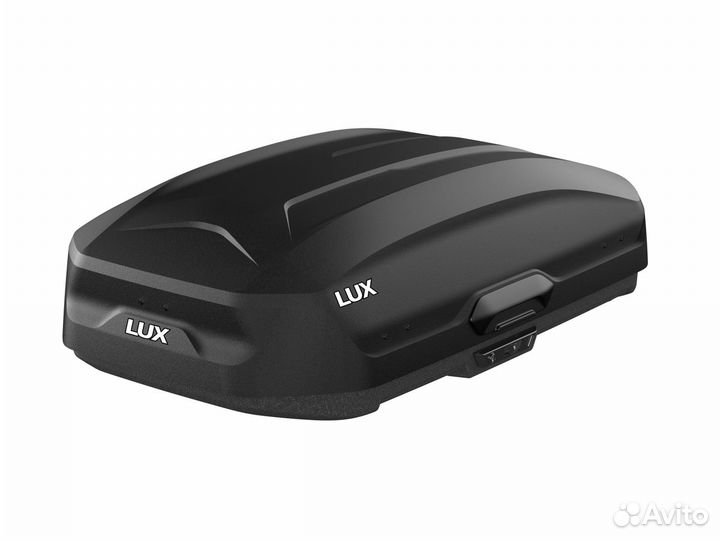 Автобокс LUX tavr 140 черный матовый 440L (1420х910х450) двусторонний