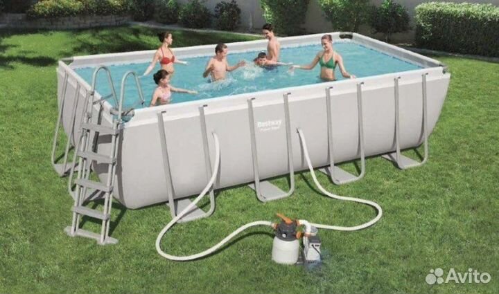 Каркасный бассейн 488х244х122 см
