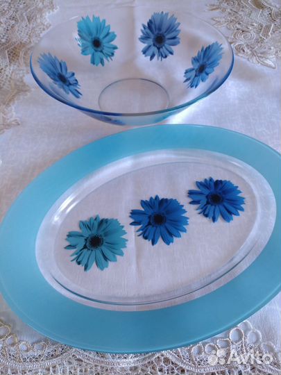 Блюдо овальное и салатник Luminarc