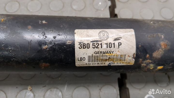 Кардан Volkswagen Passat 5, 2004