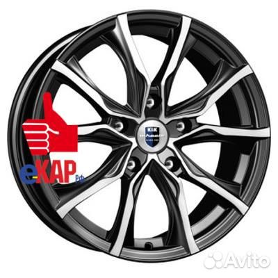 K&K 7,5x17/5x105 ET38 D56,6 Твист (кс697) Алмаз ч