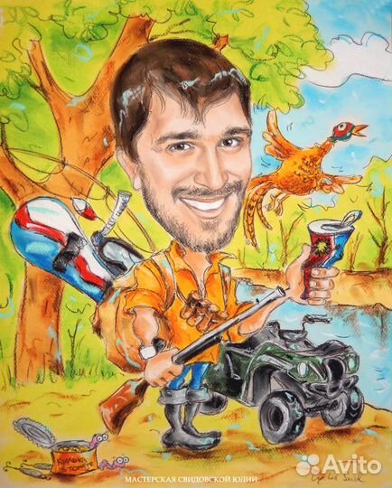 Рисую шаржи и портреты