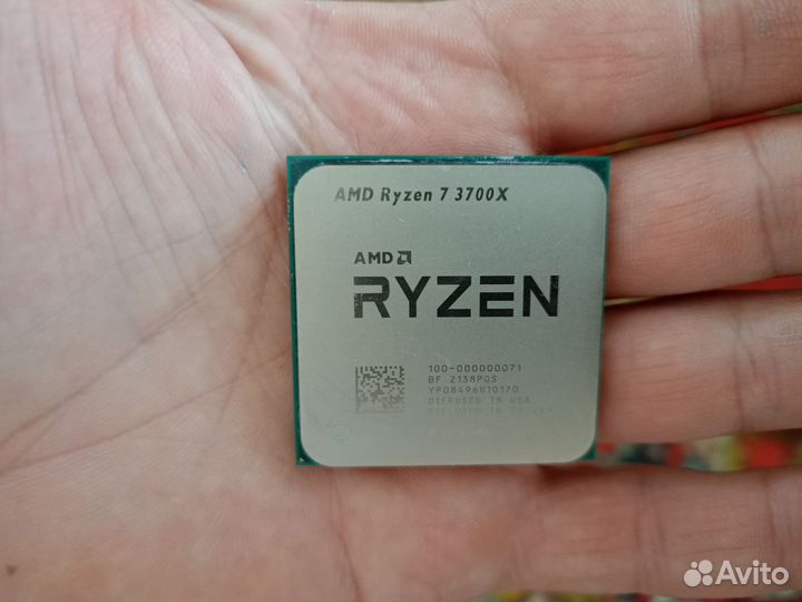 Процессор ryzen 7 3700 х. Продажа, или обмен