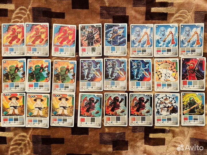 Коллекционные карточки Lego Ninjago