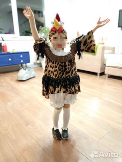 Костюм курочки рябы