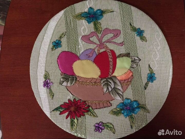 Картина из ткани